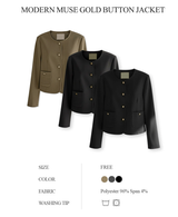 Setter Spring Collarless Jacket / 3 colors