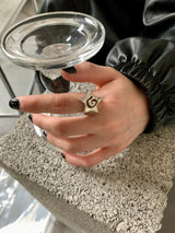 Naruto silver star ring