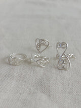 Paris Heart Rolling Ring
