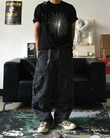 HD Round Pigment Cargo Pants (2C)
