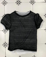 bubble shirring tee (4color)
