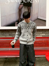 Is mohair Nordic cardigan