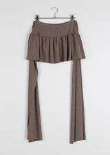 FLARE TIE SKIRT
