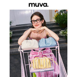 muva. Cloud Shoulder Cross‑body Bag, Genuine Leather Commuter Summer Women’s Handbag, 2024 New Style, New Arrival Apr 16
