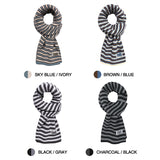Odsd Stripe Knit Muffler - 4COLOR