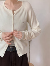#AR Pendant Wool Raglan Knit Cardigan (8color)