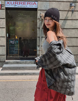Chilled Cotton Overfit Check Shirt