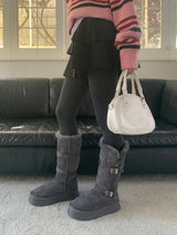 Soft Warm Wnter Fleece Basic Leggings