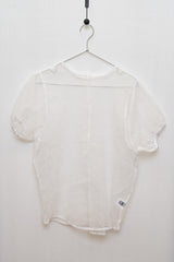 Organza Puff Top (Ivory)