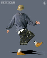 DA Flower Cargo Bermuda Pants