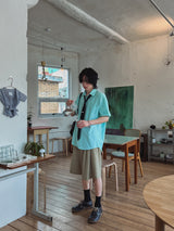 サマークーリングハーフスラックス (3 color)