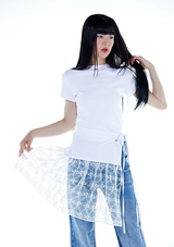 Fakiii Simple Logo T-Shirt_WHITE