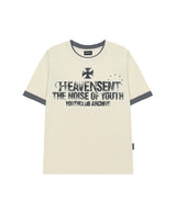 Heaven Sent Color Layered Roll-up T-shirt - PALE YELLOW