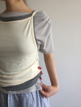YWD LAYERED SLEEVELESS (5color)