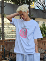 VENTIQUE バッドローズホワイトTシャツ 1color