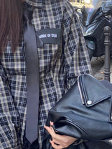 ジャストチェックシャツ / just checked shirt