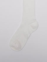 NUBASIC SEE-THROUGH LONG SOCKS WHITE