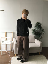 Toin Curved Denim Pants