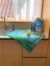 Blue river foot mat