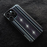 D.O.S Stripe Phone Case (Obsidian Gray Purple)