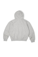 (BASE) NY CROSS HOOD ZIP UP (GRAY)
