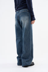 Boyfit bootcut denim pants