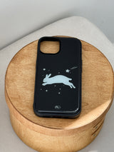 [MADE] Jump Rabbit Epoxy Bumper Case (Black)