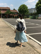 Pop Dot Belted Eyelet Backpack (2c)
