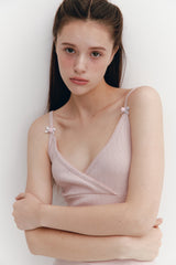 Wave Flare Dress Pink