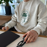 Foton Florida Print Over Sweatshirt