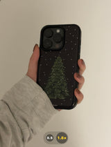 snow tree epoxy case