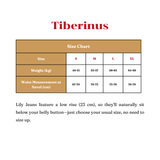 Tiberinus - Lily Jeans - Low-Rise Straight-Leg Jeans - Black - 23 cm Rise - 23.5 cm Leg Opening