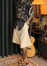 Grove Hawaiian Palm Tree Short Sleeve Shirt
