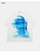 シルエットハーフスリーブTシャツ