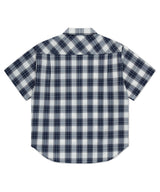 OMBRE CHECK HALF SHIRT