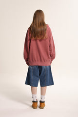 Pigment Wave Logo Hood - Indipink