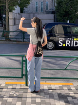 プレッツェルワイドデニム