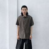 Relaxed Plissé Shirt