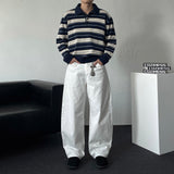 TR2511 Cotton Curved Wide Pants (3 colors)
