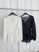 opening button blouse