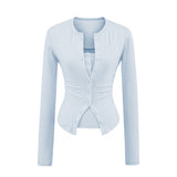 Orena Slim Cardigan Set
