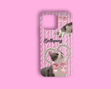 [Twisted knit Cat] Hard case