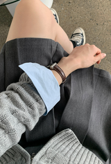 Wanted Pleated Mini Skirt