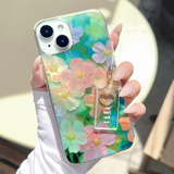 [SET]パステルブルーフラワーケース+チャーム
