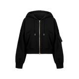 [MADE] レタリングワッペンフードジップアップ (HOODIE ONLY)
