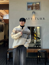 Ford Nordic Henley neck knitwear