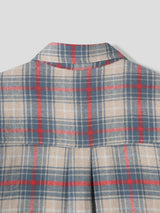 Louis Tartan Collar Check Shirt (1 color)