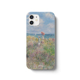 [グロッシー] モネ Cliffs of Purville スマホケース
