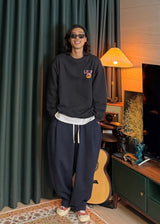 Superior Pin-Tuck Sweatpants