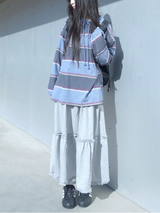 ロマンティックティアードスカート